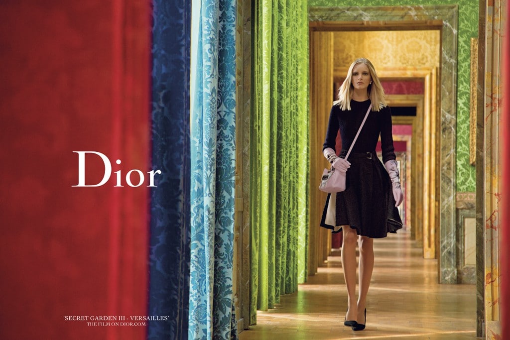 Dior Secret Garden III and Lady Dior Floral Bag from Pre-fall 2014