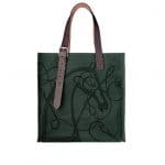 Hermes Coup de Fouet Etriviere Shopping Bag