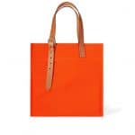 Hermes Orange Etriviere Shopping Bag