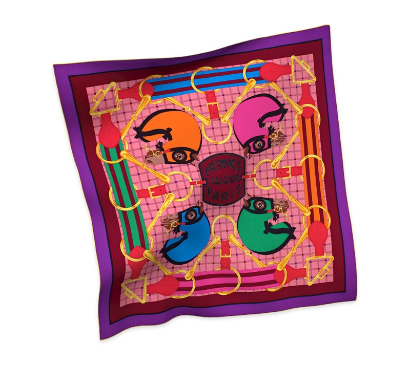 Hermes Tatersale 90cm Carre Scarf - Fall Winter 2014