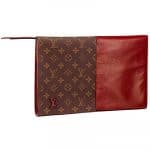 Louis Vuitton Burgundy Monogram Canvas Flip Flap Bag - Fall 2014