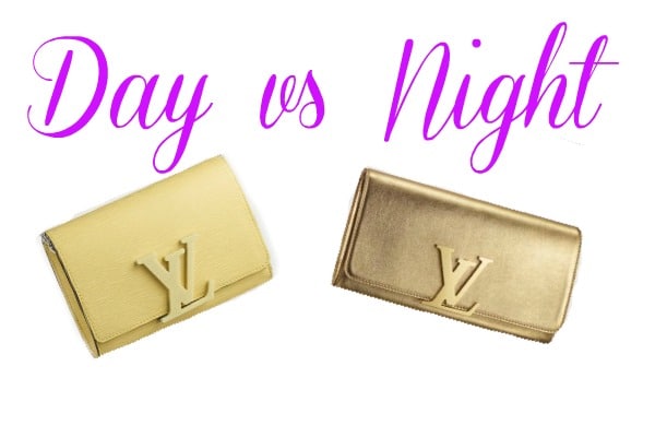 Louis Vuitton Day vs Night Evening Bag