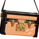 Louis Vuitton Orange Epi Petite Malle Bag