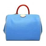 Louis Vuitton Sky Blue Doc Bag - Fall 2014