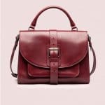 Proenza Schouler Burgundy Buckle Bag Top Handle Bag - Pre-Fall 2014