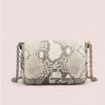 Proenza Schouler Cream/Black Small Courier Python Bag - Pre-Fall 2014