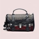 Proenza Schouler Red/Black PS1 Medium Baja Bag - Pre-Fall 2014