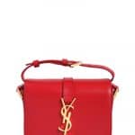 Saint Laurent Red Universite YSL Logo Bag - Fall 2014