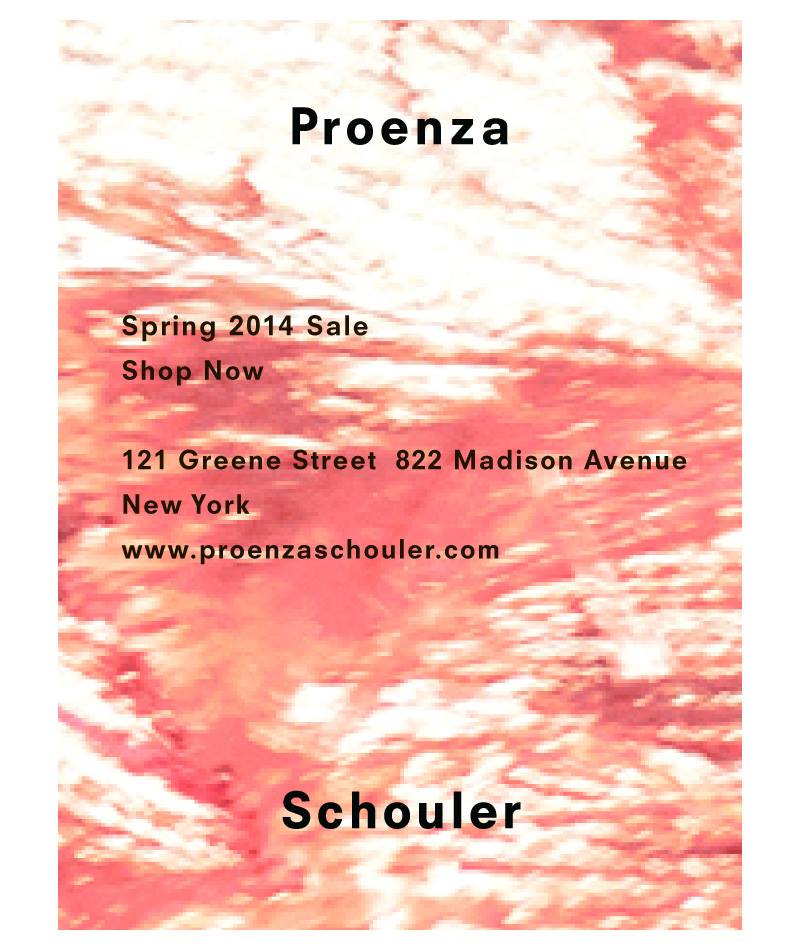 Proenza Schouler Summer 2014 Sale