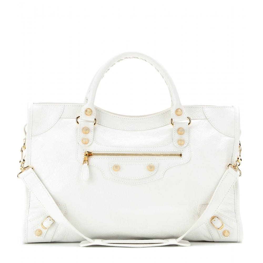 balenciaga white purse