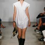 Balenciaga White Shirt Dress - Resort 2015