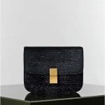 Celine Black Stamped Pony Box Flap Bag - Winter 2014