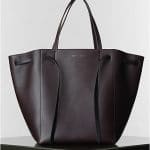 Celine Burgundy Cabas Phantom Tote Bag - Winter 2014