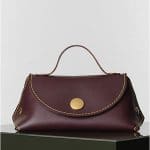 Celine Burgundy Orb Single Tote Bag - Winter 2014