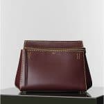 Celine Burgundy Spazzolato Edge Bag - Winter 2014