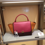 Celine Fuchsia/Orange/Burgundy Trapeze Mini Bag - Prefall 2014