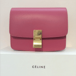 Celine Pink Fuschia Box Bag - Prefall 2014