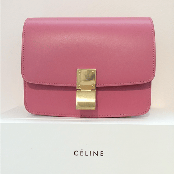 Celine Pink Fuschia Box Bag - Prefall 2014