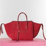 Celine Red Nubuck Suede Phantom Bag - Winter 2014