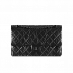 Chanel Black on Black Aged Re-issue 226 Flap Bag - Prefall 2014 -2