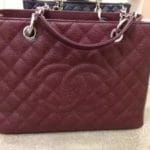 Chanel Maroon GST Bag