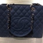 Chanel Navy Blue GST Bag