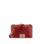 Chanel Small Red Boy Flap Bag - Prefall 2014