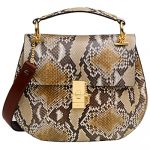 Chloe Beige Python Drew Bag - Fall/Winter 2014