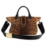 Chloe Leopard Print Baylee Bag - Fall/Winter 2014