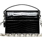 Dior Black Crocodile Flap Bag - Fall 2014