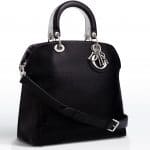 Dior Black with Pony-Effect Lining Granville Tote Bag