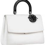 Dior White/Black Diorissimo Flap Bag - Fall 2014