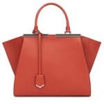 Fendi Orange 3Jours Tote Bag