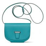 Hermes Turquoise Mini Convoyeur Bag