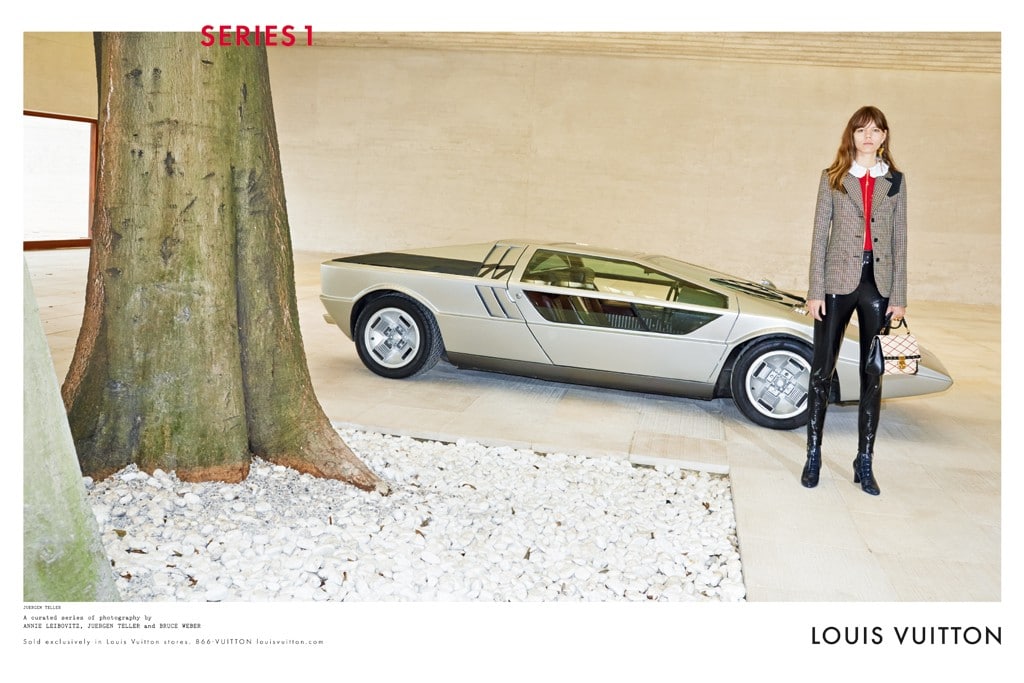 LOUIS VUITTON 6-Page AD 2014 Charlotte Gainsbourg Freja Beha MASERATI  Boomerang