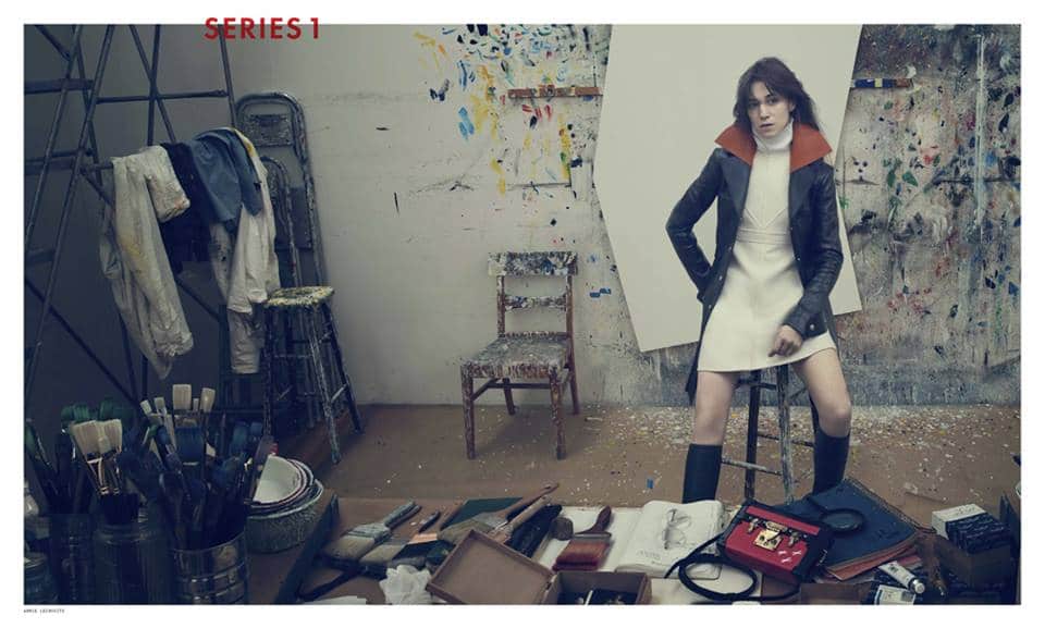 Louis Vuitton Ad Campaign Charlotte Gainsbourgh with Petite Malle
