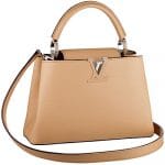 Louis Vuitton Beige Capucines BB Tote Bag - Fall 2014