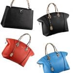 Louis Vuitton Capucines and Lockit Bag colors Fall 2014