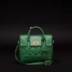 Mulberry Green Quilted Nappa Cara Delevingne Bag 1