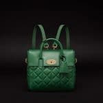 Mulberry Green Quilted Nappa Cara Delevingne Bag 2