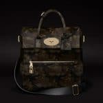 Mulberry Khaki Camouflage Haircalf Cara Delevingne Large Bag 1