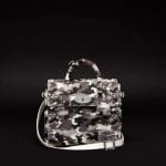 Mulberry Monochrome Camouflage Haircalf Cara Delevingne Mini Bag 1