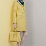 Mulberry Yellow Drawstring Bucket Large Bag - Resort 2015