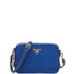 Prada Blue Tessuto Crossbody Small Bag