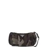 Prada Gray Tessuto Camouflage Wristlet Bag
