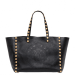 Valentino Black Gryphon Studded Tote Bag