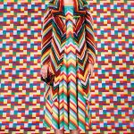 Valentino Rainbow Zigzag Minaudiere - Resort 2015