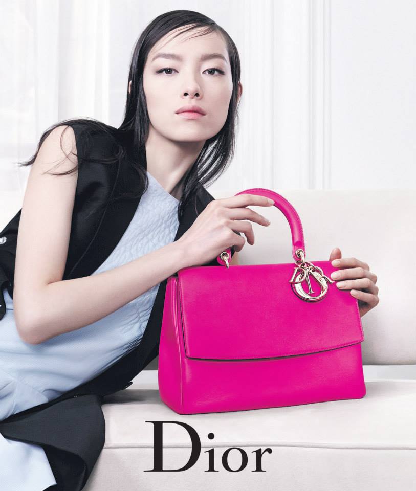 Be Dior Flap Bag in Ad Campaign - Fall 2014