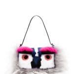 Fendi White Bag Bug Baguette - Fall 2014