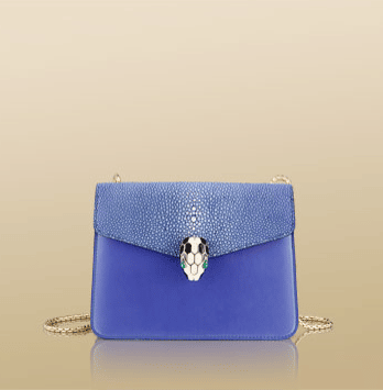 bulgari serpenti bag blue